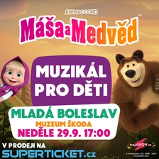 Máša a Medvěd ve Škoda Muzeu 